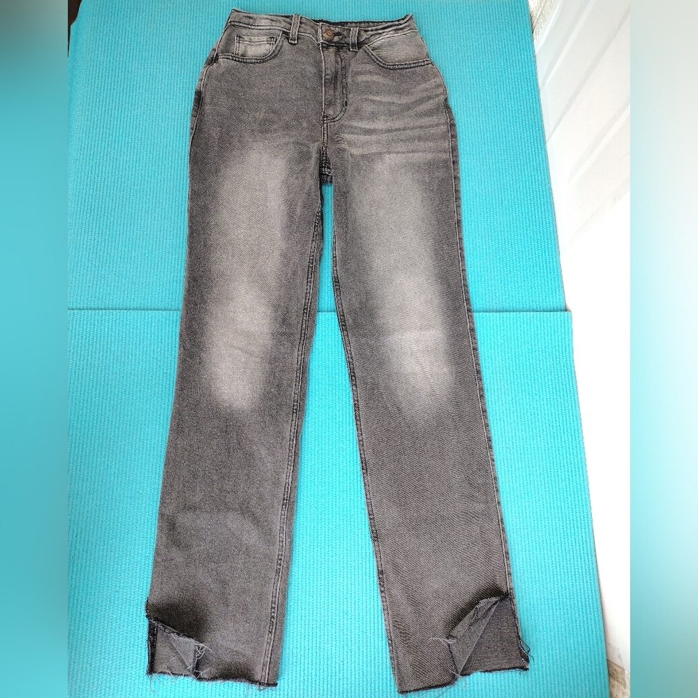 Hollister Women's Ultra High Rise 90's Vintage Straight Jeans 1R (25)
